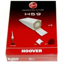 Ersatzteil - 5er Pack Staubsaugerbeutel + 1 Filter H59 athyss - Hoover