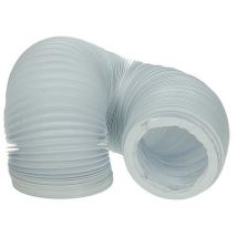 Ersatzteil - Abluftkanal aus pvc Länge 2 m Durchm. 102 mm - - far, listo, bru, beko, fagor, zanker, vedette, asterie, scholtes, laden, blomberg,