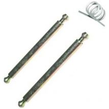 Ersatzteil - Achse und Feder für Griff - - brandt, vedette Thomson fagor, lg