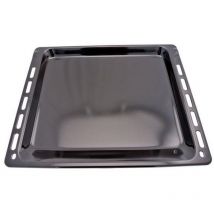 Ersatzteil - Auffang- / Backblech aus Metall 448 x 378 mm - - whirlpool Bauknecht ignis, ikea, kitchenaid, v-zug, laden, ariston hotpoint, indesit,