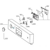 Ersatzteil - Bedienfeld Nr. 3010 - Listo beko