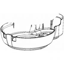 Ersatzteil - Weißer Körper + Verkleidung - Tefal seb