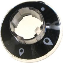 Ersatzteil - Gasplatte schwarz - - ariston hotpoint