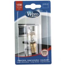 Ersatzteil - originale Birnenformlampe 300°C / E14 / T22 / 15W / 220V - - whirlpool, ariston hotpoint, brandt, bauknecht, de dietrich, indesit,