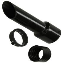 Ersatzteil - Handgriff/Krümmer mit Nebenluftregler und Softgrip. - Numatic