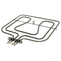 Ersatzteil - Heizelement Oberhitze 800 W + 1650 W - - FAURE, ELECTROLUX, IKEA, ZANKER, ARTHUR MARTIN ELECTROLUX, ZANUSSI, AEG, LEONARD, PROGRESS,
