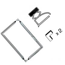 Ersatzteil - Kit 2 Dichtungen Sohle l 1300 x 700 mm (Kühlschrankteil) - -