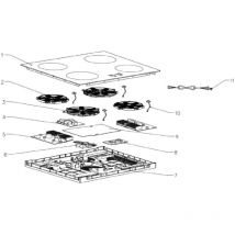 Urania - Ersatzteil - Originale Anzeigeschaltung -