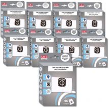 Ersatzteil - Satz mit 10 Boxen zu je 4 Beuteln + 1 Filter HYGIENE+ - - ROWENTA, TEFAL, MOULINEX