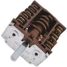 Fagor Brandt Vedette Sauter De-dietrich - Ersatzteil - Schalter Für Elektrische Kochplatte 6+0 Stellungen - - Waltham, Vestel, Far, Bluesky, 