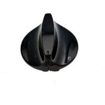 FAGOR Ersatzteil - Schaltknopf schwarz - Backofen, Küchenherd De Dietrich, Thermor - 77X2231