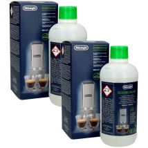 DeLonghi Entkalker Set 2 x 500 ml ECODECALK für Kaffee- und Espressomaschinen