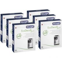 Delonghi - Set von 6 Descaler (12 x 100 ml) für Kaffeemaschinen