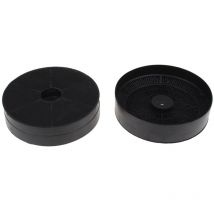 Ersatzteil - Set aus 2 Kohlefiltern - - indesit, ariston hotpoint