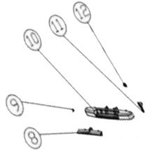 Ersatzteil - sos Accessoire Axe de poignée (repère n°11) pour Lave-linge Amica 1067040, 34011194 - - aya, fagor, thomson, curtiss, franger