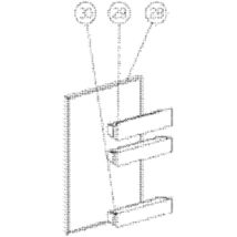 Ersatzteil - sos Accessoire Balconnet bouteilles (repère 30) pour Réfrigérateur, congélateur Listo 137F13 - Listo