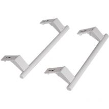 Ersatzteil - SOS Accessoire Lot de 2 poignées pour Réfrigérateur, congélateur LIEBHERR 908674200, 9086742 - - LIEBHERR