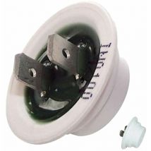 Whirlpool - Ersatzteil - Temperaturfühler (weiß) - indesit, 2I marchi, scholtes, creda, ariston hotpoint