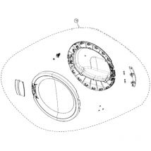 Ersatzteil - Tür (komplett) - - beko Listo bellavita, high one