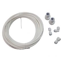 Ersatzteil - Wasserzulauf-Set: Schlauch (6 m) + Anschlüsse UKT001 - - whirlpool, bauknecht, kitchenaid, ariston hotpoint, samsung, ignis, amana,