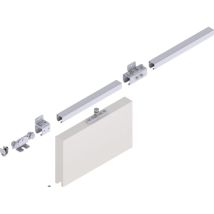 Helm - Erweiterungsset Schiebetorgarnitur Pro 100 Wand Blau Verz.l.2000mm