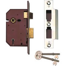 Union - Y2205S-SS-2.5 StrongBOLT 2205S 5 Lever Mortice Sashlock Stainless Steel 68mm 2.5in Visi UNNY2205SS25