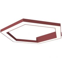 Esagono plafoniera Ø40 monocolore opaco