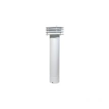 DK - Esalatore fumo ventilato in lamiera verniciata bianca Diam. 110
