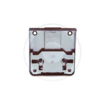 serrure pour meuble demi-caisson en acier poli entrA e 20 mm