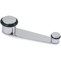 Butée de porte Esau avec retenue R.813 Chromé
