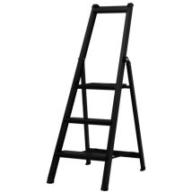 Prostep - Escabeau 6 Marches 120 Mm Blackline Hauteur D'Accès 3,33 M