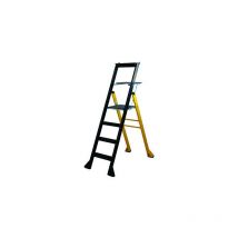 Escalera de Tijera de Aluminio 4 Peldaños mister t nf EN131 - 447204 - Centaure