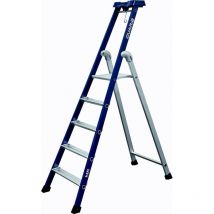 Centaure - escabeau 4 marches aluminium peint mp - 439204