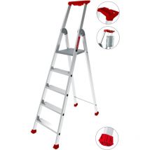 Hanger - Escabeau aluminium 'MaxiBat' 5 marches 100202