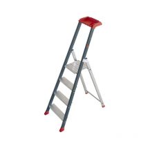 Escalux - Escabeau en aluminium Professionnel 4 marches haut. travail 2,80 m - prolux plus