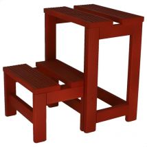 Mueblear Escabeau Banquette, Bois de hêtre, 32x23x40 cm - Marches - Marches