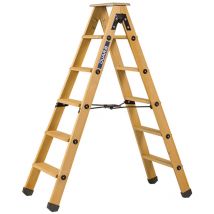 Matisère - Escabeau bois double accès - 2x5 marches - hauteur maximum 2.65 - 683605