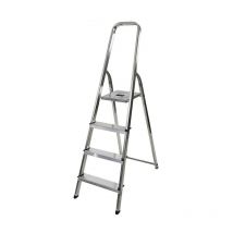 Selekta - Escabeau domestique pliant 4 marches FrontAlu