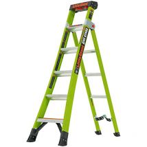 Matisère - Escabeau isolant 7 marches - Hauteur max. de travail 4.40m - LIG-13814
