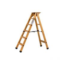 Centaure - Escabeau Lyonnais bois 5 marches + tablette
