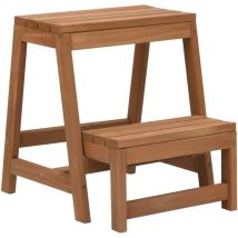 Torana - Escabeau pliable Bois de sapin massif