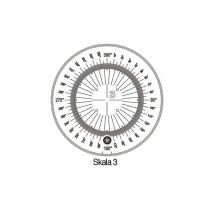 Schweitzer - escala de medición tech-line diám. escala 25/2,5 mm escala d