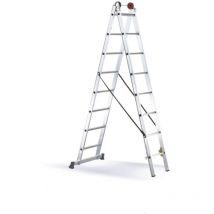 Svelt - escalera ind transf 2,40/4,05MT 8 peldaños db.c/base alu sve