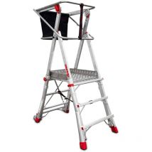 Escalibur - escalera c/plataforma 3 p