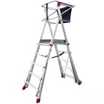 Escalera c/plataforma 5 p