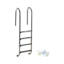 Astralpool - Escalera de Muro para Piscina 4 Peldaños Modelo Standard Escalera Resistente Acceso Seguro para Piscina