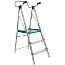 Escalera de seguridad plegable de 3 escalones