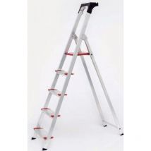 Escalera cómoda, 04, 4 peldaños, con portaherramientas Marchetti 21524