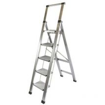 Homelux - Escalera dom tijera 1,26mt 5 peldaños anch alu
