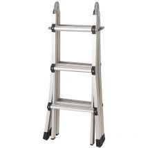 Escalera multifuncion 3X4 aluminio RE491